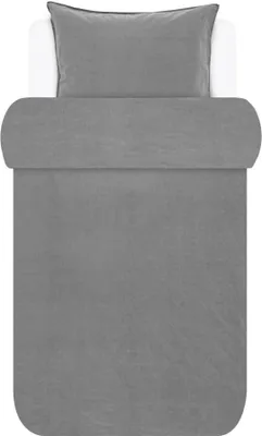 Produktbild von Marc O'Polo Bettwäsche-Garnitur Senja Größe 155x220 + 80x80 cm Farbe Stone