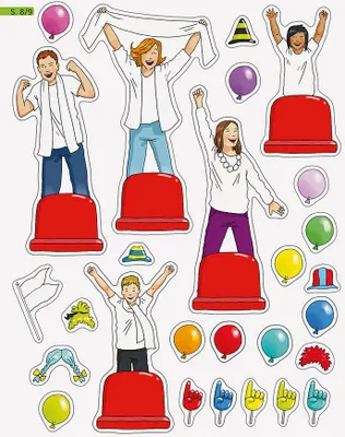 Produktbild von Mein Ausmalstickerbuch - Fußball