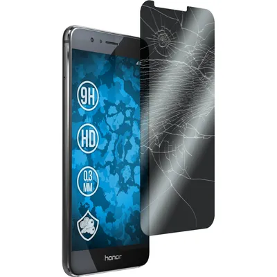Produktbild von 1er-Pack PhoneNatic Glas-Folie Privacy  kompatibel mit Huawei Honor 8 - Panzerglas für Honor 8