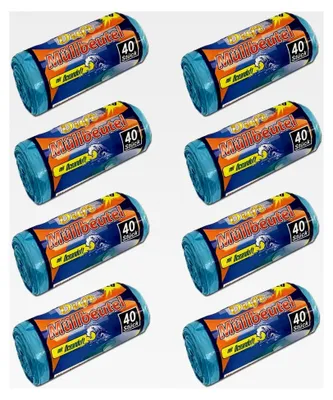 Produktbild von 8 Rollen Duftmüllbeutel Ozean 10l