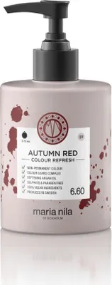 Obrázok produktu pre Maria Nila Colour Refresh vyživujúca maska s farebnými pigmentmi pre oživenie červených odtieňov Autumn Red 300 ml