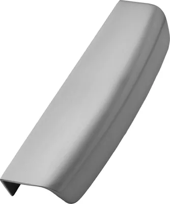 Produktbild von Furnipart Griffleiste chrom glänzend LA160mm - moderner Möbelgriff Breite 192mm, Zinkdruckguss Edelstahl-Effekt
