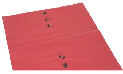 Produktbild von Deiss PREMIUM Müllsäcke rot, Typ 60, 70 Liter, 575 x 1000 mm, 25 Säcke