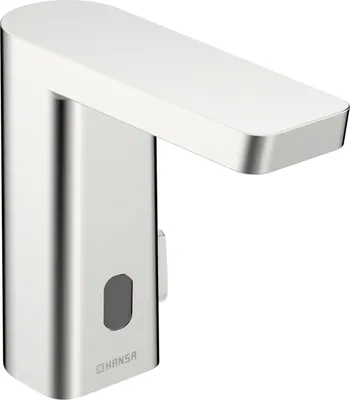 Produktbild von Hansa Infrarot-Waschtischarmatur HANSASTELA E + Batteriebetrieb, Ausladung 105mm, chrom