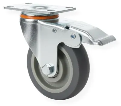 Image de Omgoods - Jeu de 100 mm de roulettes pivotantes avec frein