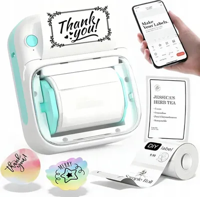 Immagine prodotto di Mini stampante termica per etichette adesive con applicazione Bluetooth