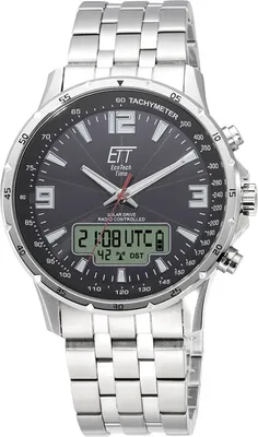 Image de Eco Tech Time Solar Drive Funk Professional EGS-11551-21M Montre radio pour homme