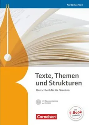 Produktbild von Texte, Themen und Strukturen - Niedersachsen. Schülerbuch mit Klausurtraining auf CD-ROM