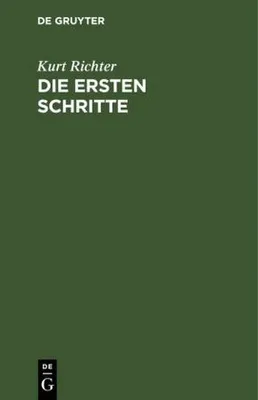 Produktbild von Die ersten Schritte