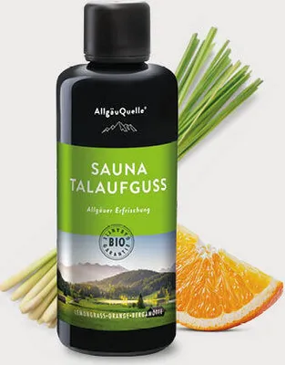 Produktbild von Saunaaufguss Talaufguss Saunaduft mit Lemongrass, Orange und Bergamotte