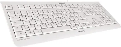 Obrázek produktu pro CHERRY KC 1000, Plná velikost (100 %), Kabel, USB, Mechanický spínač, QWERTY, Šedá
