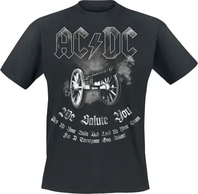 Produktbild von AC/DC T-Shirt Herren We Salute You schwarz L