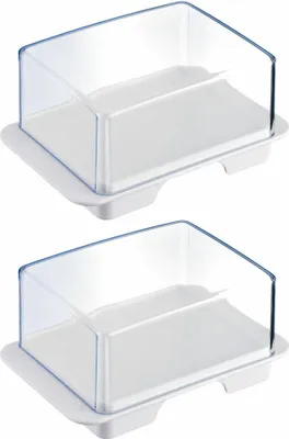 Produktbild von Westmark 2 Kühlschrankbutterdosen Exclusiv, 208622E3