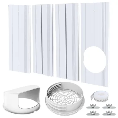 Klimaanlagen-Fensterabdichtung, 13/15 cm, für Schiebefenster 43-140 cm