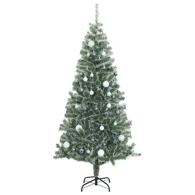Produktbild von Künstlicher Weihnachtsbaum 300 LEDs & Kugeln Beschneit 240 cm