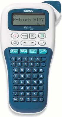 Immagine prodotto di Brother PTH-107BRE1 | Mono | Thermal | Label Printer | White/ Blue