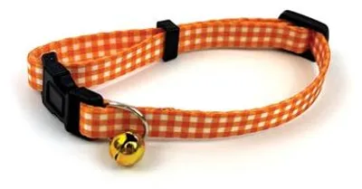 Produktbild von Happy Pet Tabby Patch-Halsband für Katzen, Diamantorange