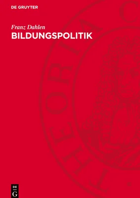 Produktbild von Bildungspolitik