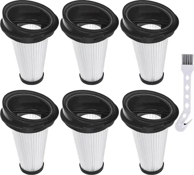 Produktbild von 6 Stück Ersatzfilter für Grundig VCH 9129L 9130 9930 2 in 1 Akku-und Handstaubsauger,Hepa Filter Ersatzteile
