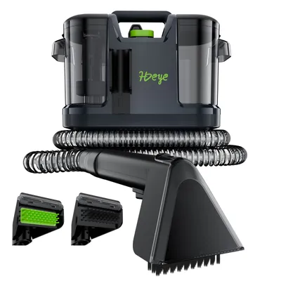 Produktbild von Pad Cleaner 500 Watt, 70 dB, Schwarz, Tragbar Kompakt, Spot Cleaner Staubsauger zum Schrubben von Polstermöbeln wie Teppichen und Sofas Leistungsstark