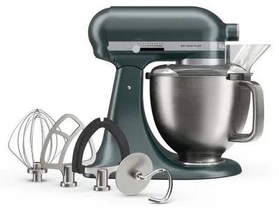 Produktbild von KitchenAid 5KSM50PKVEJP, Standmixer, Grün, Schlagen, Mixen, Whisking, 4,7 l, Juniper, Leiter