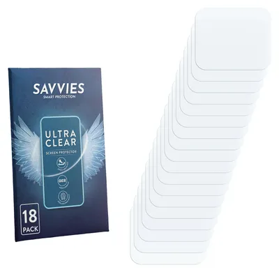 Produktbild von 18x Für Casio DW-260 Schutzfolie Savvies Displayschutz Display Schutz Folie Klar Transparent