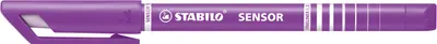 Obrázek produktu pro Jemný liner s odpruženým hrotem - STABILO SENSOR - fine - fialová
