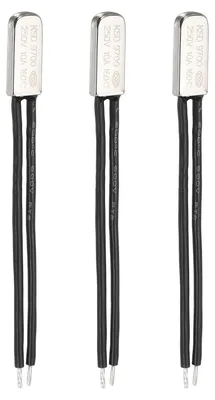 3x KSD9700 Thermostat 160 °C NC 250 V 10 A Metall
