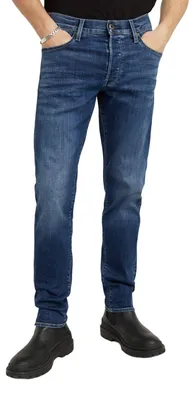 Produktbild von G-STAR Herren Jeans 3301 Slim Fit - Blau - Medium Aged W30-W40 Baumwolle Stretch