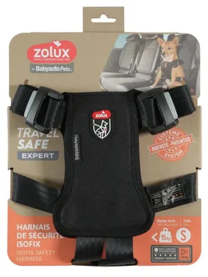 Immagine prodotto di ZOLUX Szelki dla psa TRAVEL SAFE S czarne