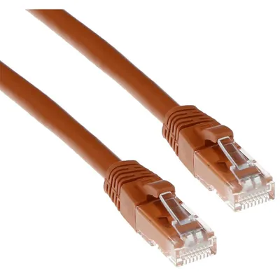 Productafbeelding van ACT IS1601, 1 meter, Cat6, RJ-45, RJ-45, bruin