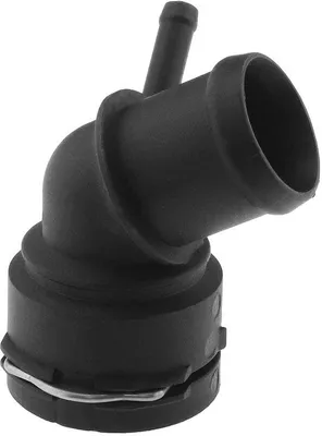 Produktbild von Kühlflüssigkeitsadapter-Ersatz 6Q0122291E für Skoda, Passat, Golf, Metall, schwarz, 1 Stück