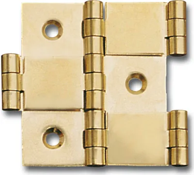 Immagine prodotto di Cerniera CHARMAG Paravant, 60x30 mm, spessore legno 24 mm, ottone lucido