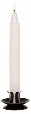 Produktbild von Adpal Tischkerzen weiß, 8 Stück, Paraffin
