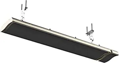 Produktbild von Heizpanel Infrarotstrahler Dunkelstrahler mit IR-C Technologie 1800 Watt inkl. Fernbedienung