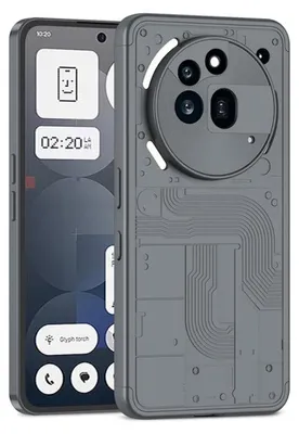 Produktbild von Für Nothing Phone 3a Pro Dreiteilige GKK Rundum Design Schutz Hülle Cover Grau