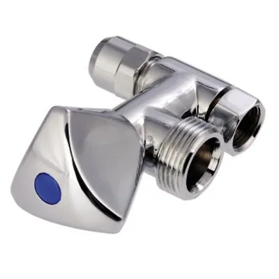 Produktbild von Hama Anschlussteil für Wasserschlauch Messing Chrom