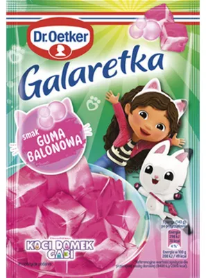 Obrázek produktu pro Dr. Oetker Galaretka Guma Balonowa 72 g
