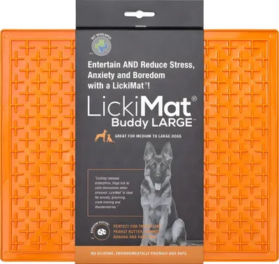 Produktbild von LickiMat Classic Buddy orange, Größe: L