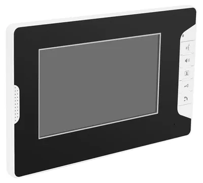 Produktbild von Video-Türsprechanlage - Türklingel Set - 17,8 cm Monitor - Kamera - Nachtsicht - Türöffner - Sicherheit & Überwachung - Schwarz