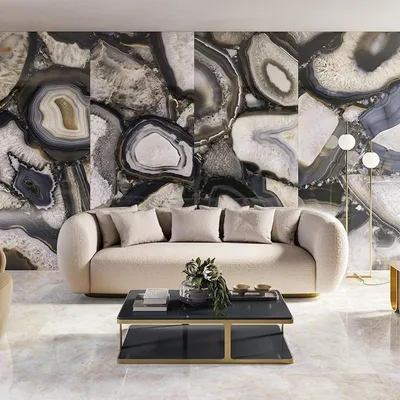 Imagen del producto de CASA39, gres porcelánico con efecto mármol, color , 60x120 cm, colección Tele Di Marmo Precious de Emilceramica