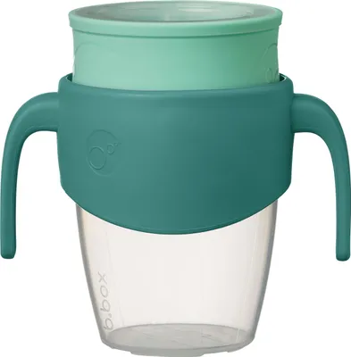 Produktbild von B.Box 360° auslaufsicherer Lernbecher 250 ml Smaragdwald