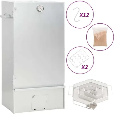 Produktbild von Räucherofen mit Kaltrauchgenerator Verzinkter Stahl