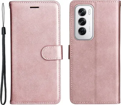 Produktbild von OPPO Reno12 Hülle - Coverup Klapphülle - Roségold