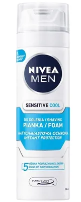 Produktbild von NIVEA Men Sensitive Cool Rasierschaum 200ml