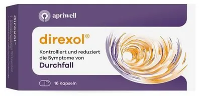 Immagine prodotto di direxol® - per tutti i tipi di diarrea | Apriwell 16 compresse