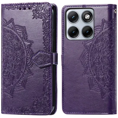 Obrázek produktu pro imoshion Mandala Bookcase pro Motorola Edge 70 Fusion – fialová