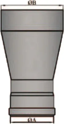 Produktbild von Erweiterung aus Stahlblech (Stärke 1,2 mm)