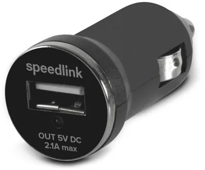 Produktbild von SPEEDLINK SL 690300 BK USB-Ladeadapter Schwarz