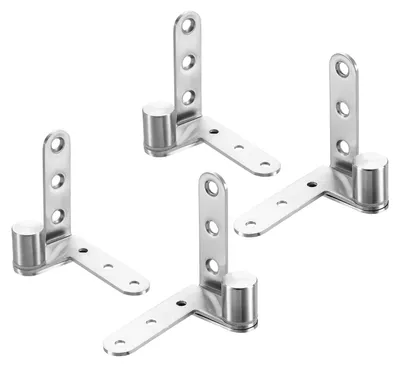 Türbeschlag 180° Drehung, Edelstahl, 2 Stück, silber